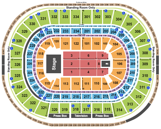 United Center Muni Long Seating Chart